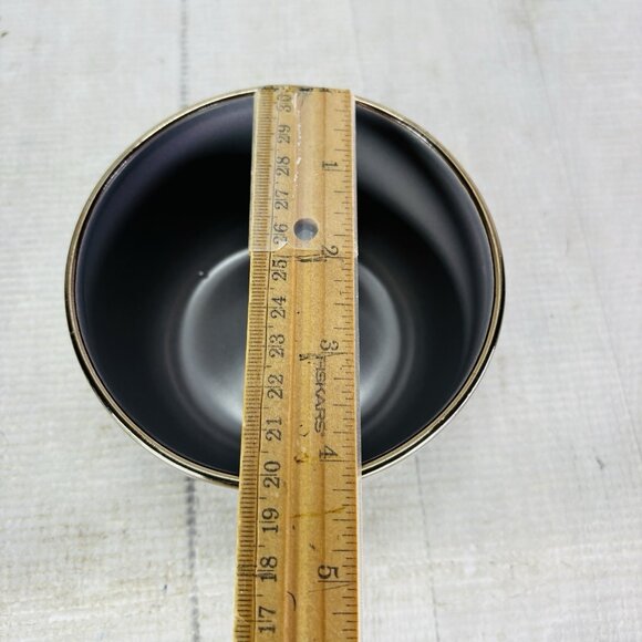 Thyme & Table AVA Gray Smooth Platinum Stoneware Dessert Ice Cream Bowl Set 4 - Picture 11 of 16